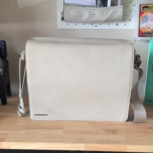 Porsche Design Cream Messenger Bag
